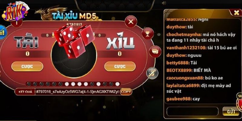 Quy tắc chơi tài xỉu MD5 cơ bản dành cho các tân binh