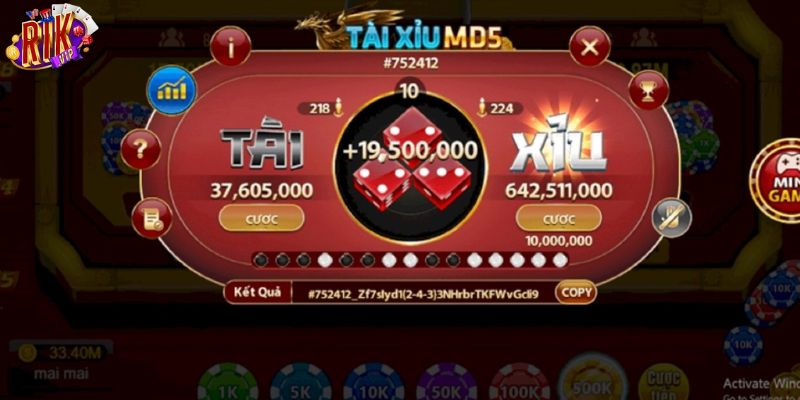 Thuật ngữ cực kỳ phổ biến trong trò chơi MD5 tài xỉu